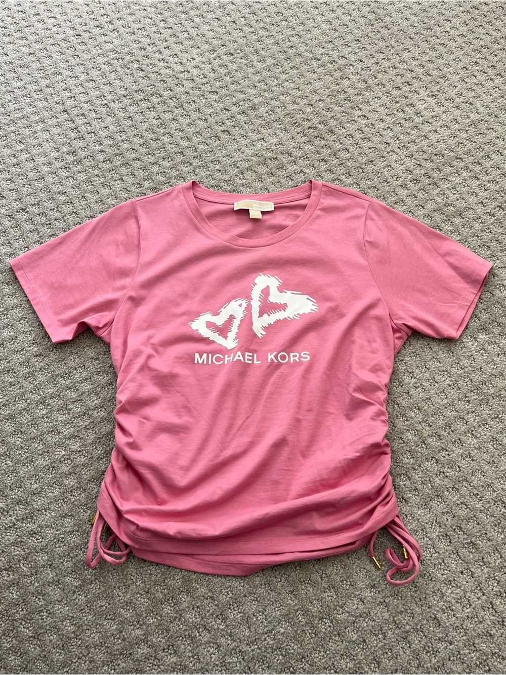 Michael Kors Valentine’s Ruched T-Shirt